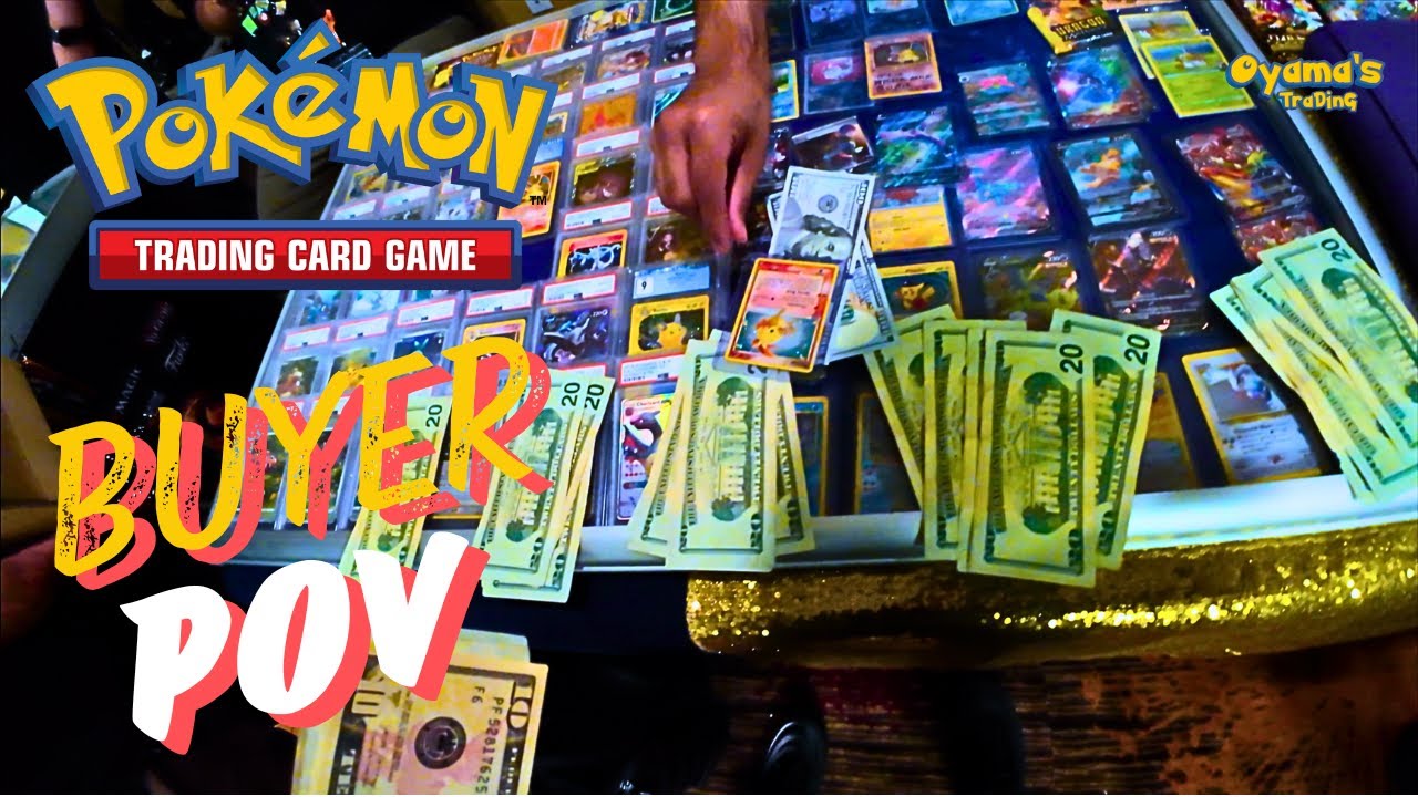 GOODBYE MONEY, HELLO TRADES | East Bay Card Show | #pokemon #cardshow #buyer #vendor #POV
