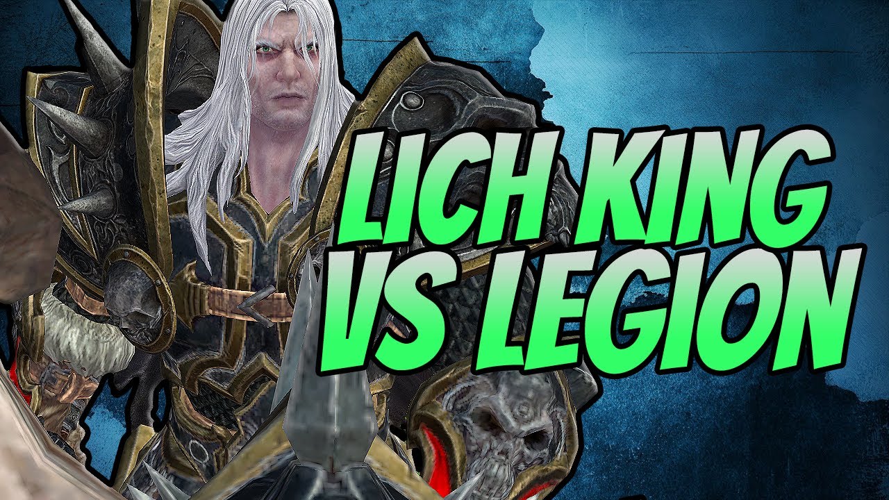 Warcraft Legacies - Lich King vs Legion | Warcraft 3 Reforged