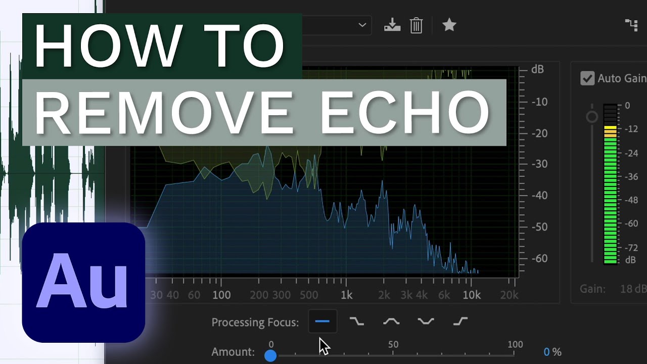 Как убрать эхо — руководство по Adobe Audition
