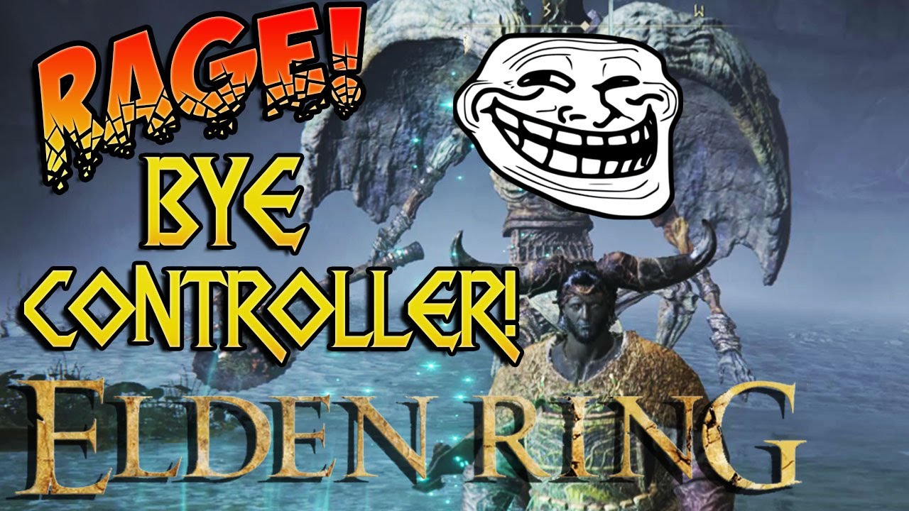 КОНТРОЛЛЕР ПОЛОМАЛСЯ! Монтаж Elden Ring Rage!