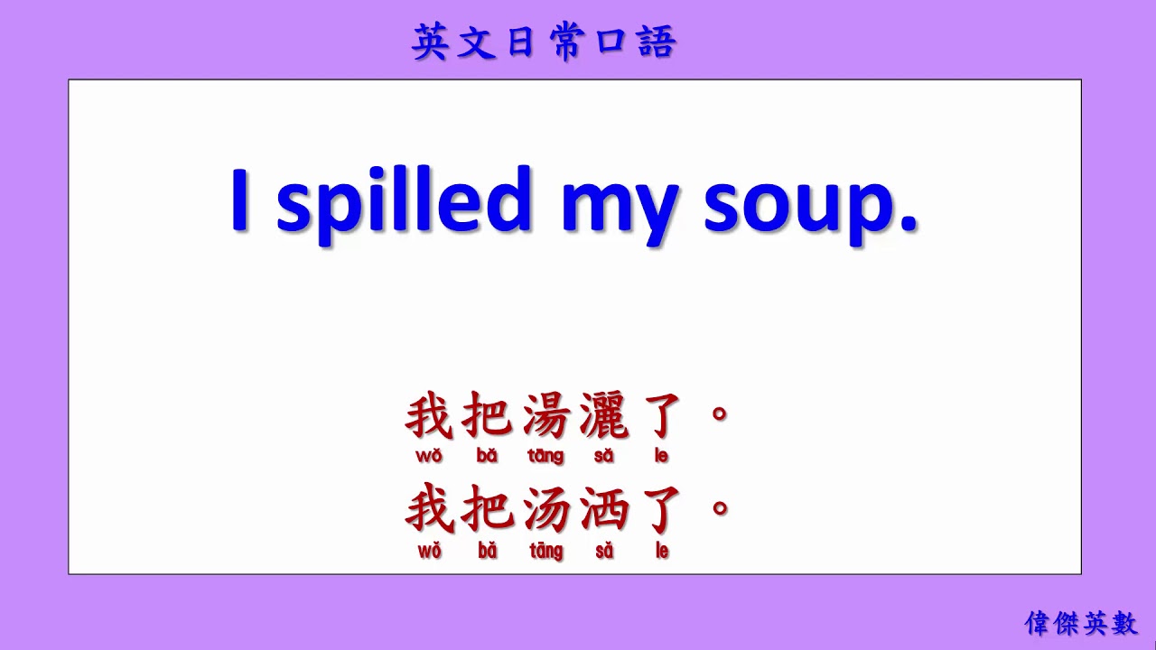 英文日常口語 118 簡易口語-1 (English Daily Conversation with Chinese.)