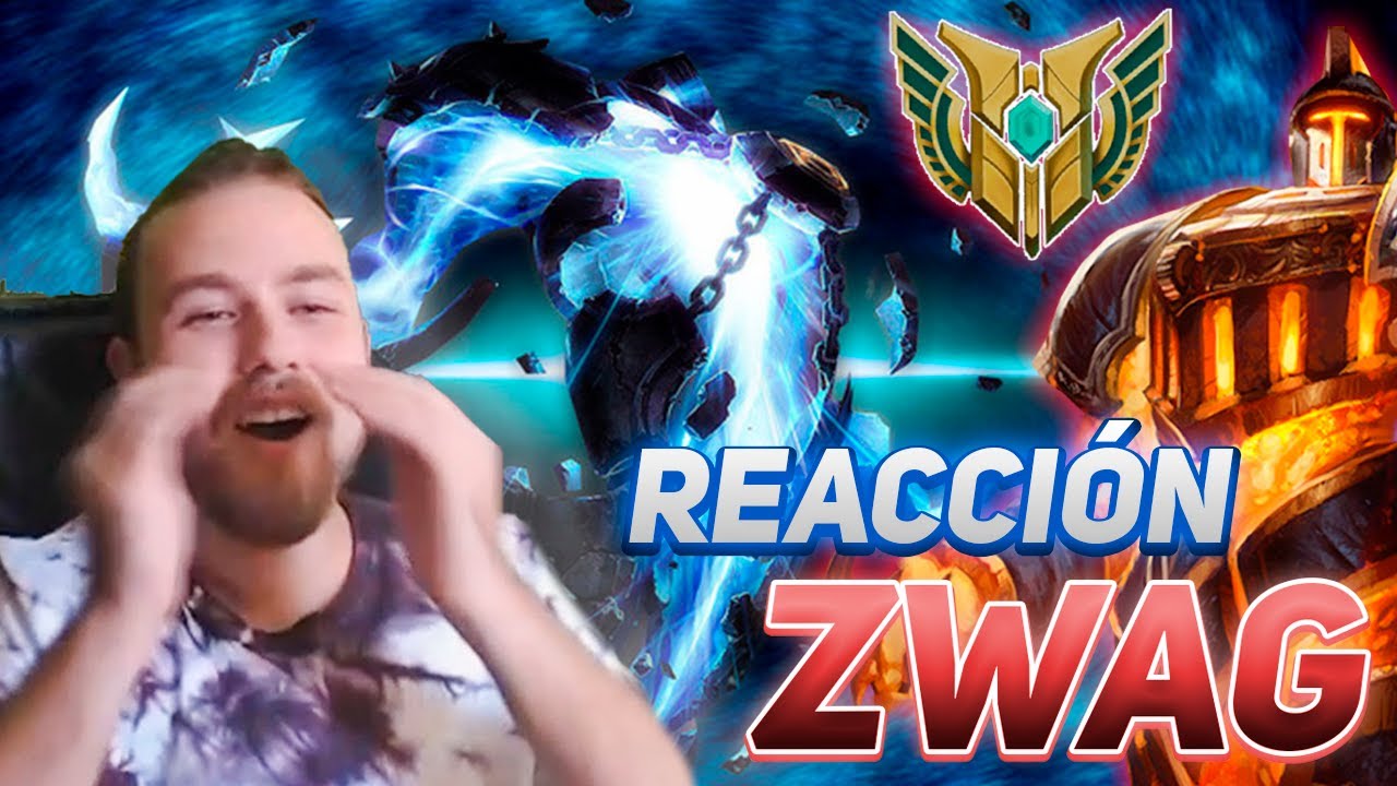 REACCIONANDO A ZWAG - EL MEJOR XERATH DE NA - League of Legends