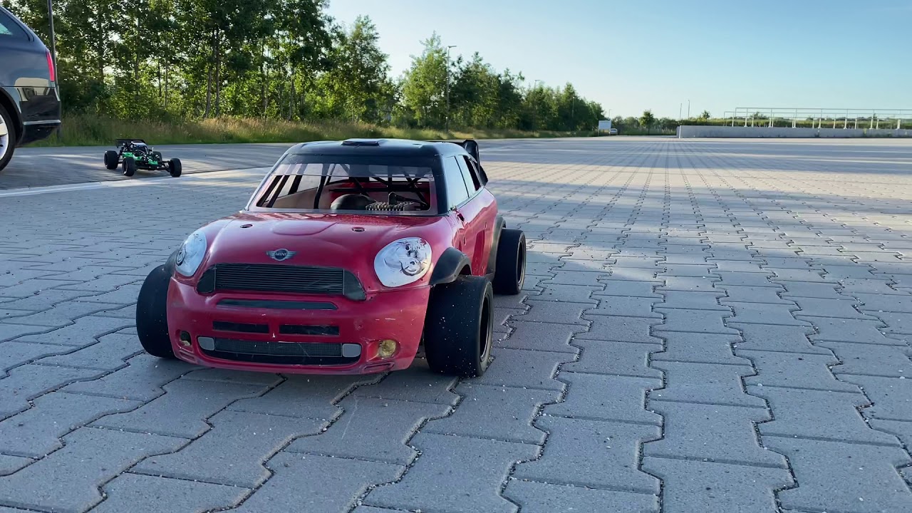 Losi 5ive-t mini wrc countryman 70cc rcmax/ Taylor rc brp