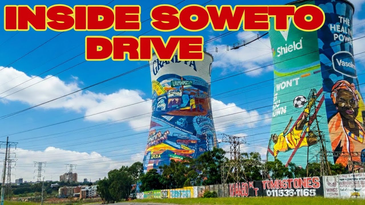 Driving Through SOWETO: Africa’s Most Iconic Township?  #Johannesburg #SouthAfrica #VilakaziStreet