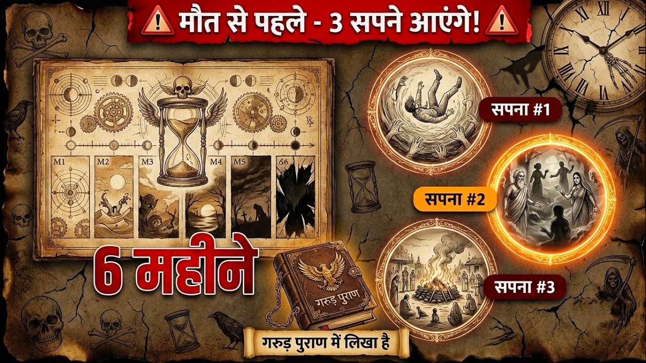 मौत से 6 महीने पहले आते हैं ये 3 सपने! Garud Puran