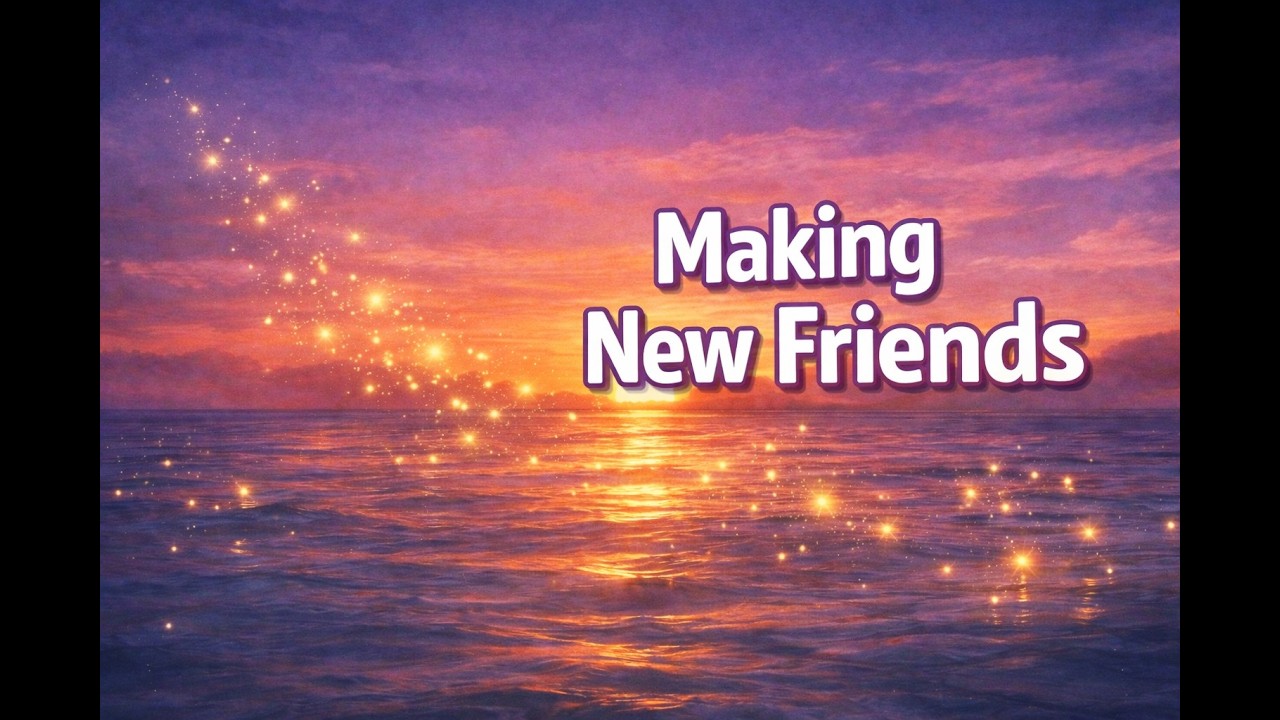 Making New Friends 🌙 |  Guided Meditation for Kids to Feel Brave & Confident