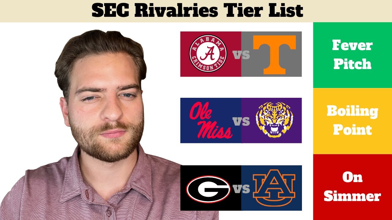 Rating EVERY SEC Rivalry!