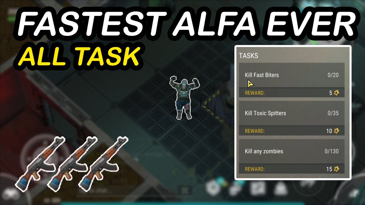 Weekend Rush ALFA / ALL TASK / Last Day on Earth weekend Rush ALFA #LDOE #lastdayonearth #season22