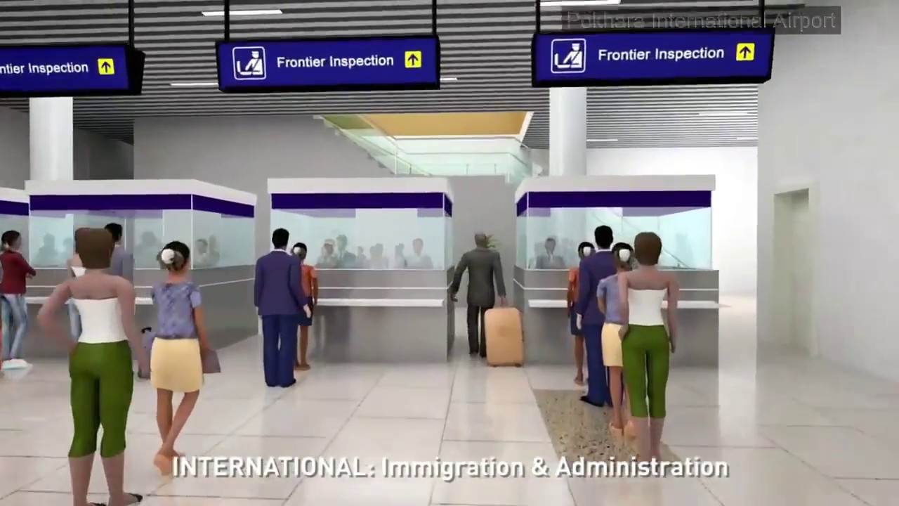 3D Design Concept of Pokhara International Airport - Gandaki State