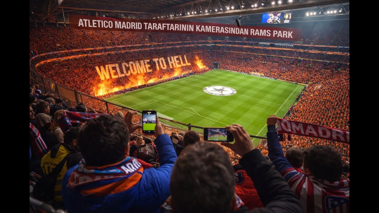 ATLETİCO MADRİD TARAFTARI KAMERASINDAN RAMS PARK