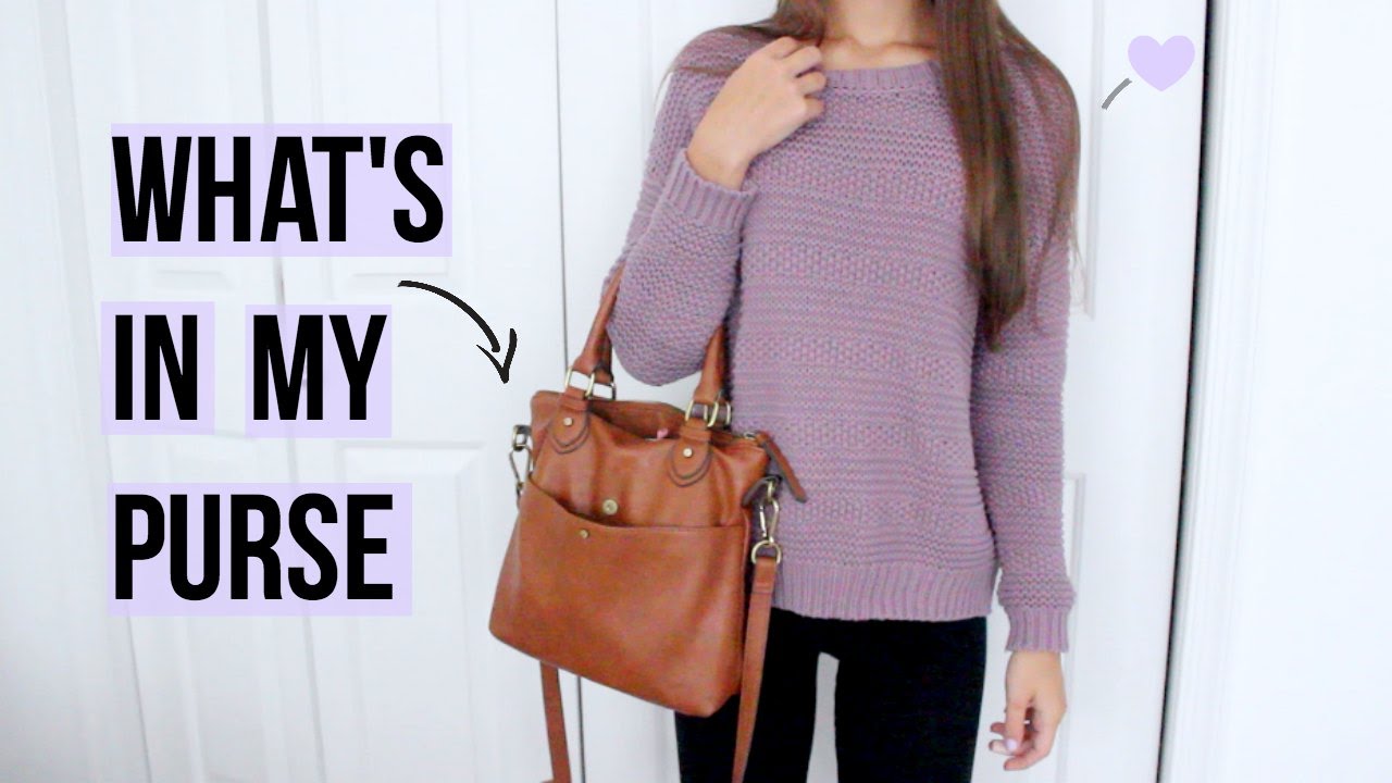What's In My Purse? | Reese Regan