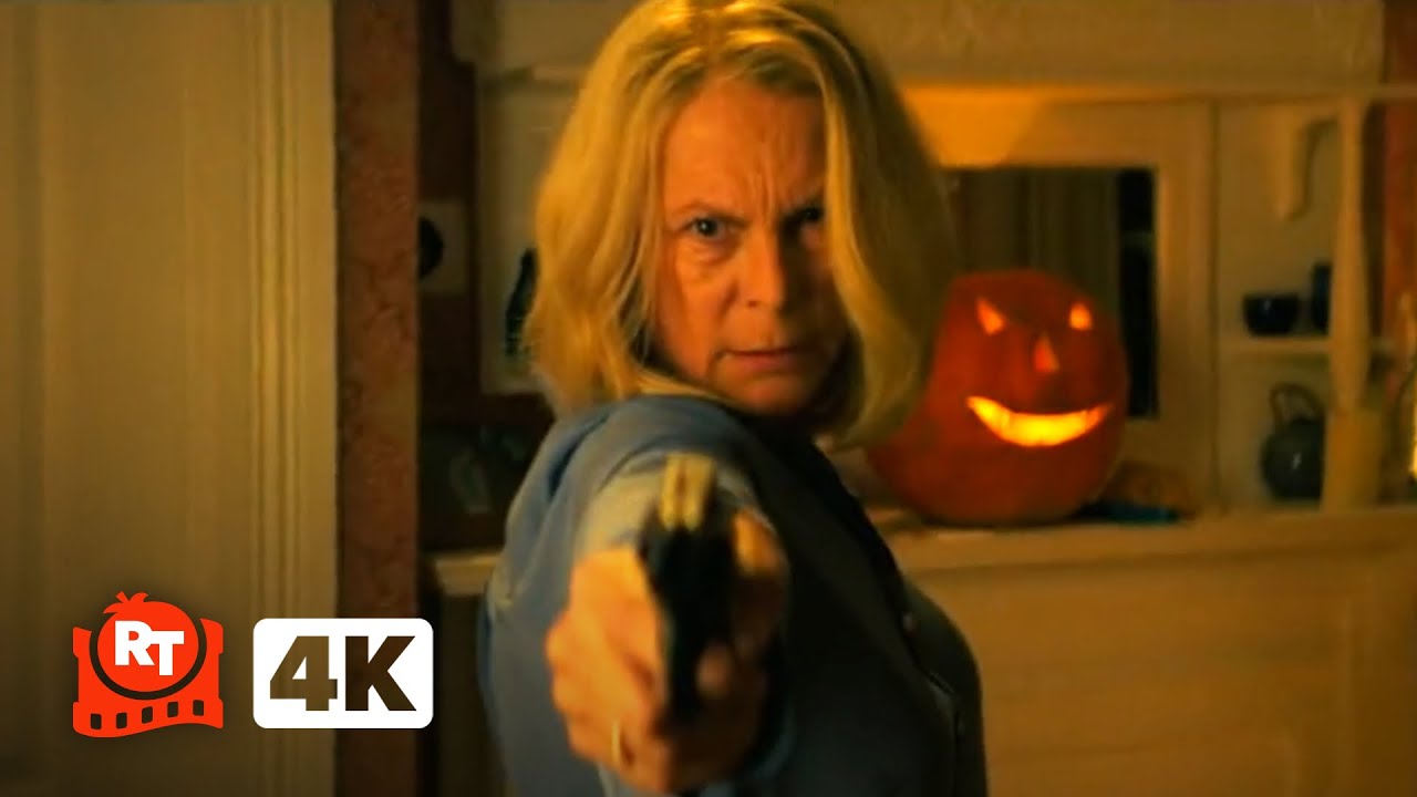 Halloween Ends (2022) 4K - Jamie Lee Curtis Gets Badass | Movieclips