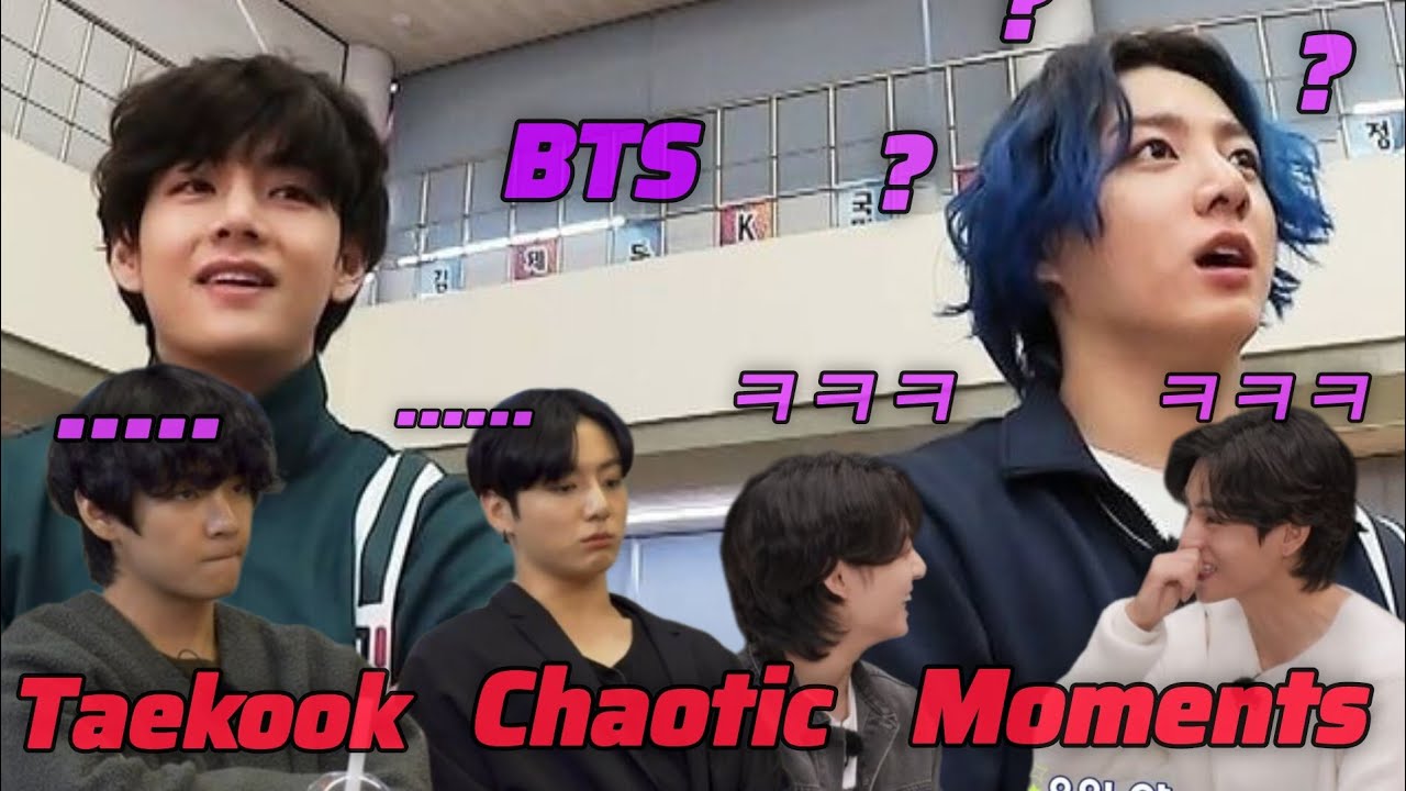 BTS taekook chaotic moments #bts #trynottolaughchallenge #fypシ゚viral #btsarmy 