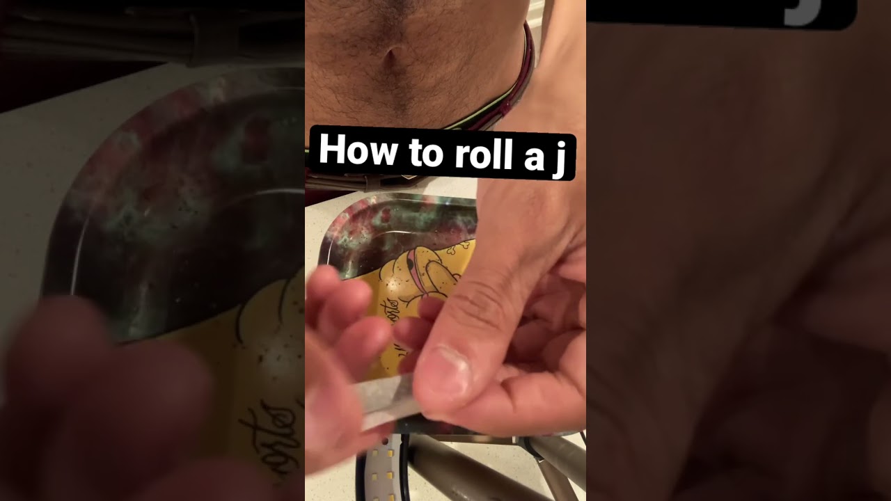How to roll a j #howto #roll