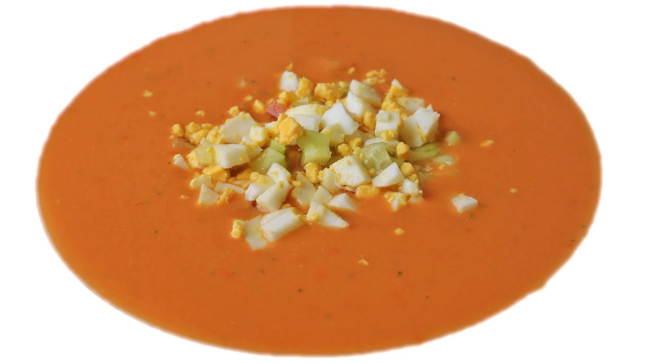 Como hacer gazpacho - Receta de cocina tradicional andaluza y española