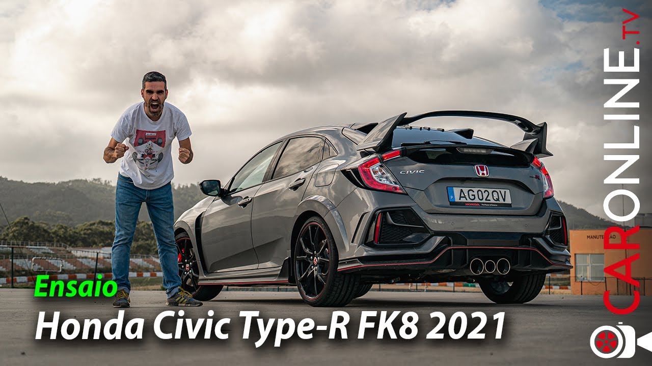 2021 HONDA Civic Type-R FK8 CONTINUA o MAIS FORTE! [Review Portugal]