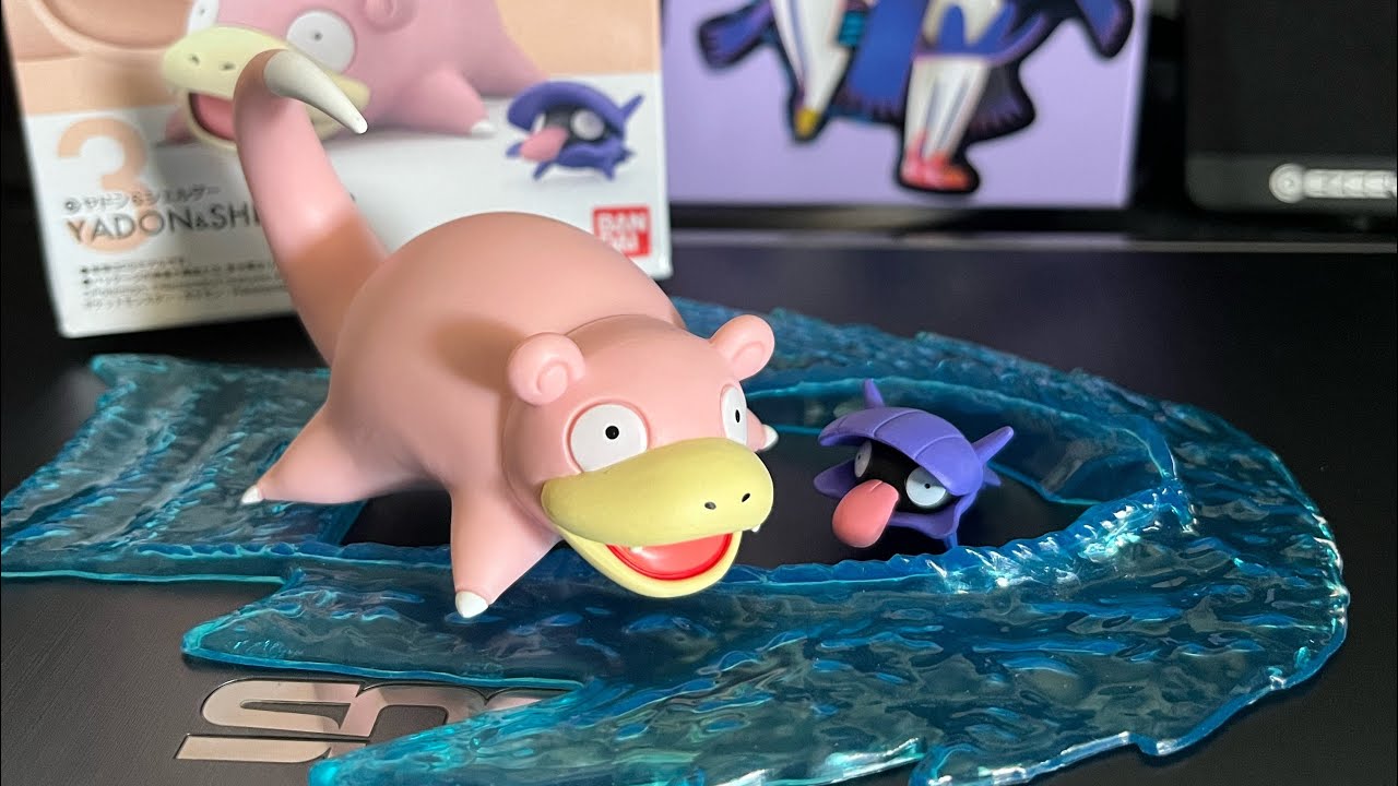 Pokemon scale world Slowpoke & Shellder