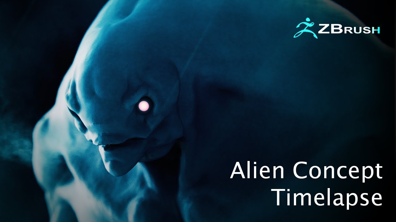 Sculpting an Alien Concept in 3D