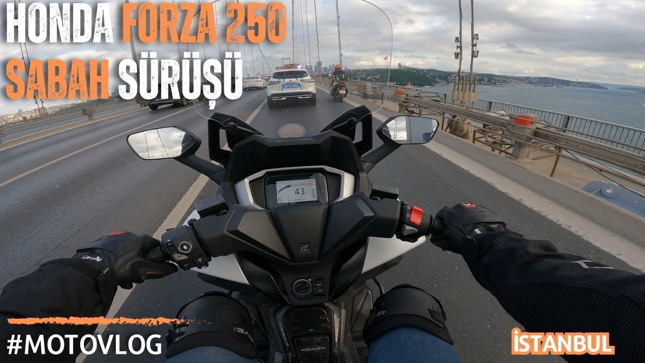 FORZA'LI SABAHLAR | İSTANBUL TRAFİĞİNDE SCOOTER | MOTOVLOG [RPM]