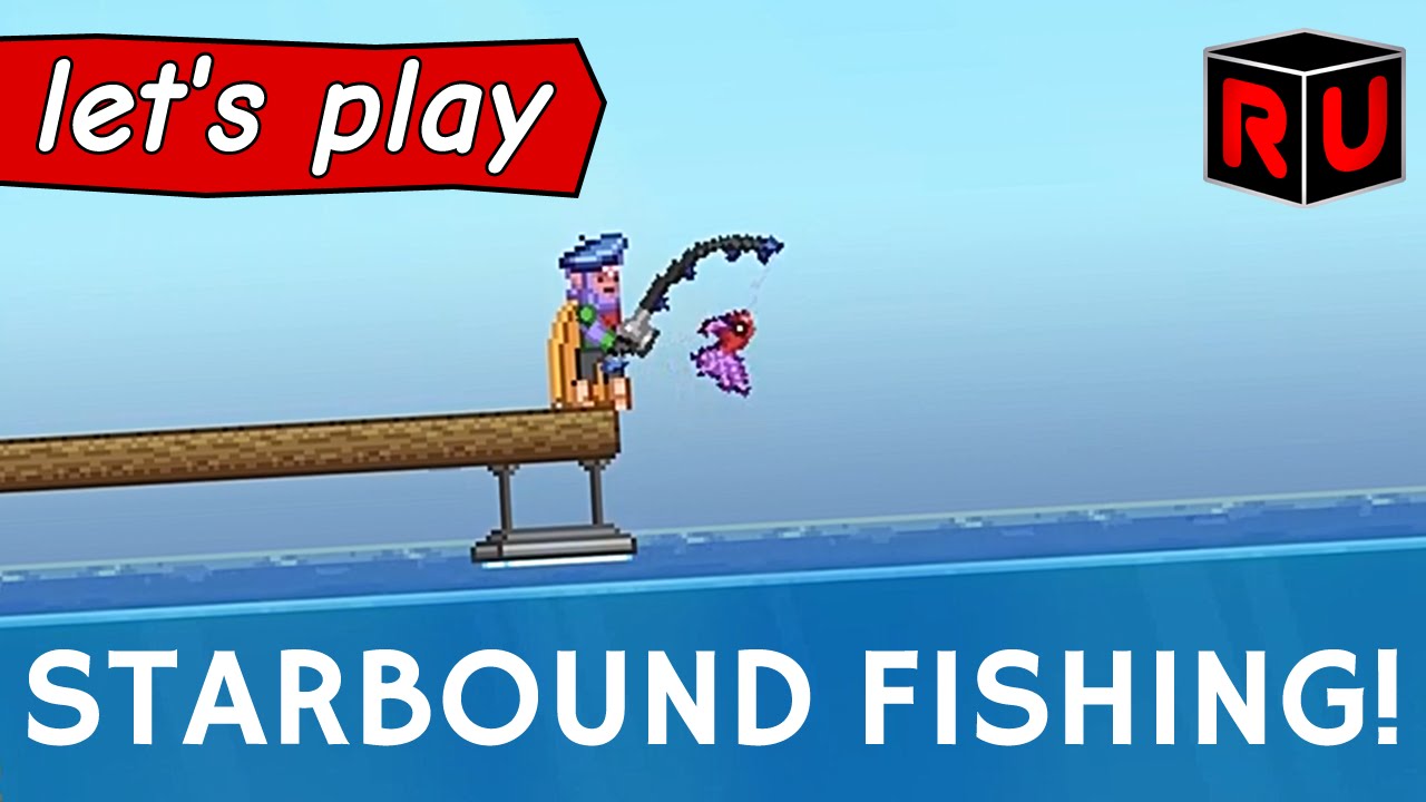 Starbound 1.1: Catching & collecting fish using new fishing rods!