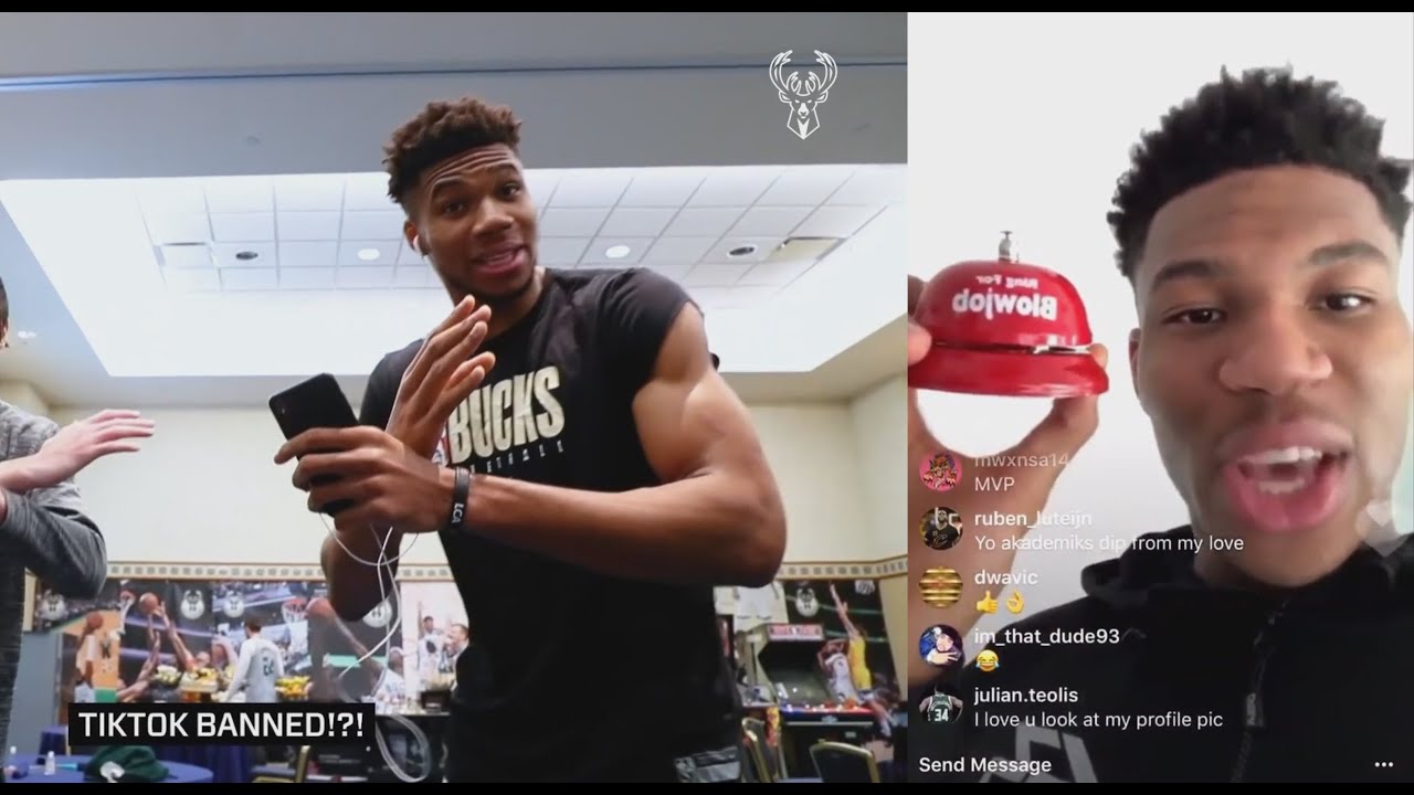 Giannis Antetokounmpo being the funniest NBA Player for 6 minutes