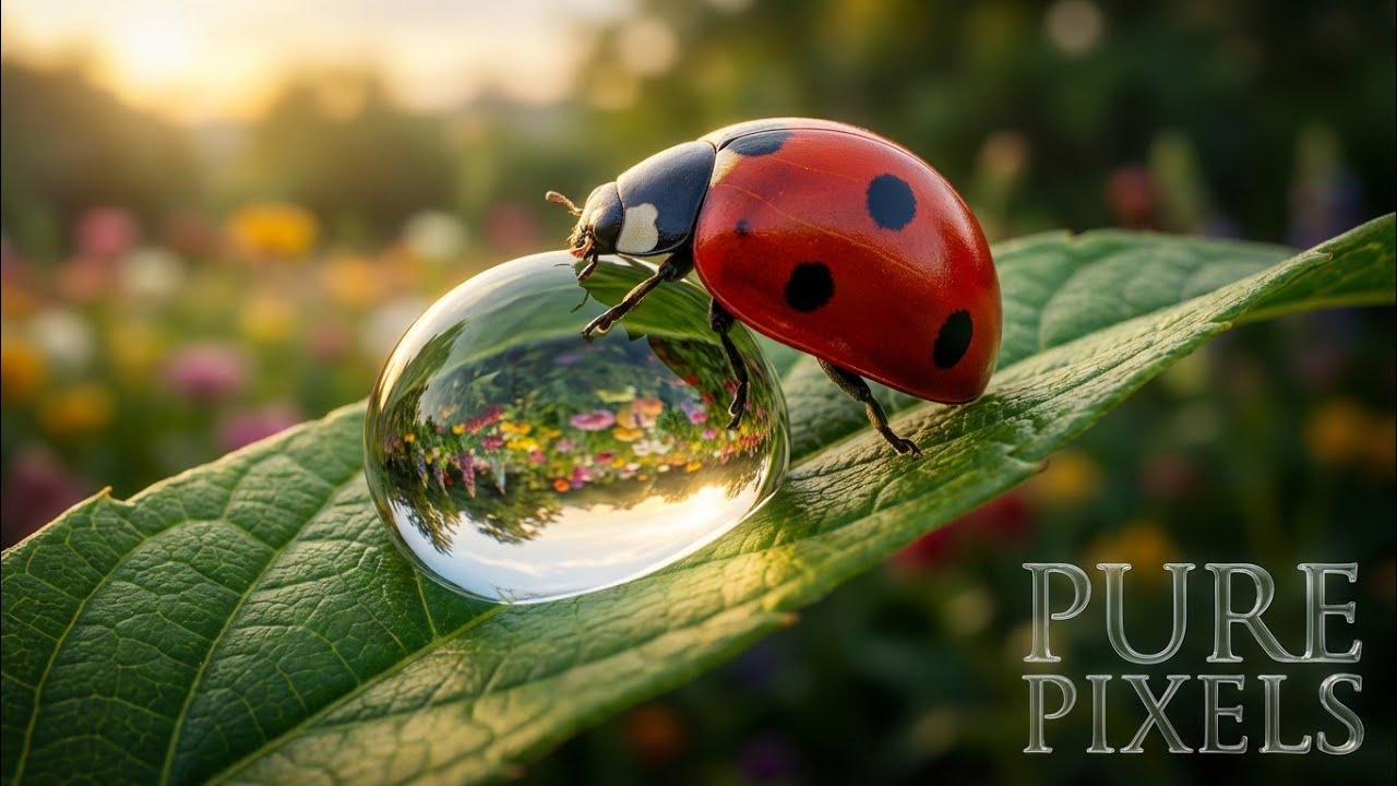 The Journey of a Tiny Hero 🐞: A Micro-Verse Adventure | 8K AI Film🎬
