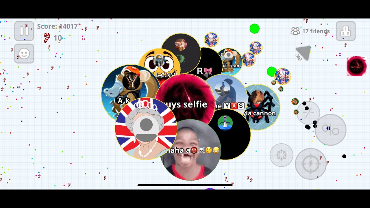 Black yt live agario ❤️😉 | AGARIO MOBILE LIVE |