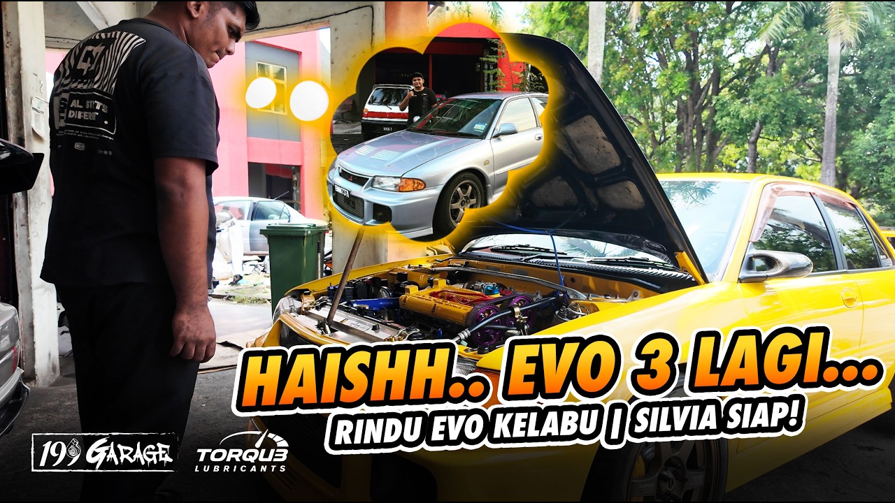 199 GARAGE VLOG : NOSTALGIA PULAK BILA EVO 3 BANYAK BERKAMPUNG KAT 199GARAGE NI