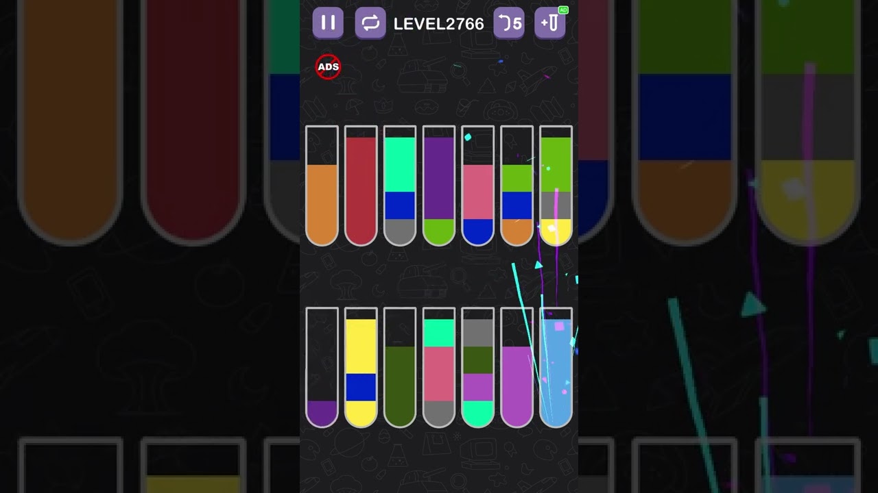 water_level_2766 #puzzle #game #sortpuzzle #color