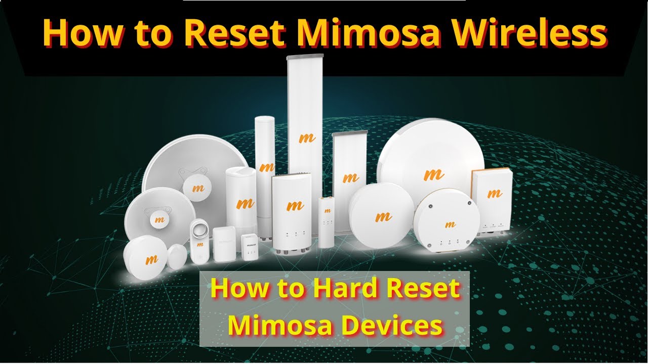 How to Hard Reset Mimosa Wireless Device | How to Reset Mimosa Wireless B5C , C5C, C5x || iT info