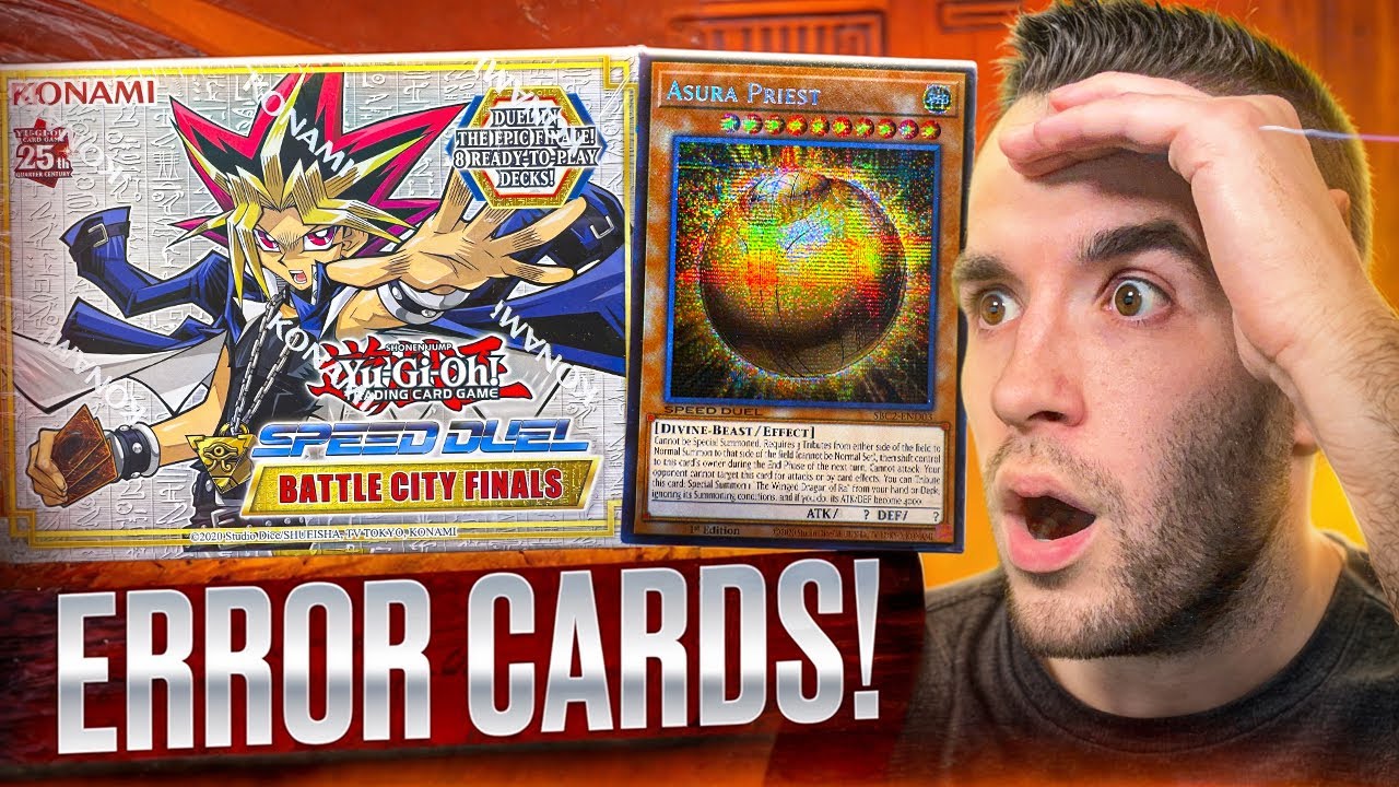 The NEW LAST EVER Speed Duel Set Has.. ERROR CARDS??