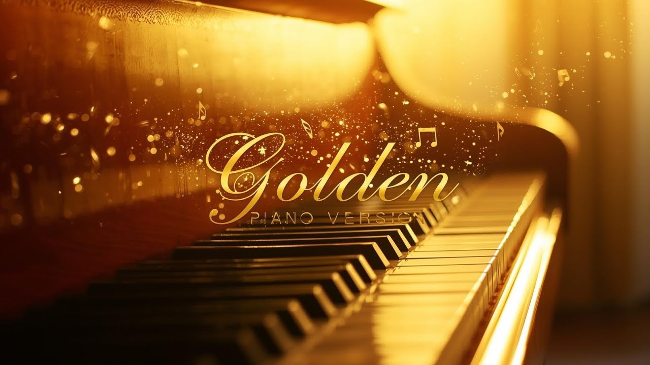 Golden | Piano Version (Masculine Style) Español