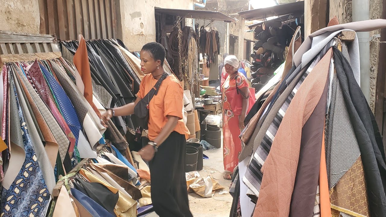Shoemaking store tour in Kaduna 