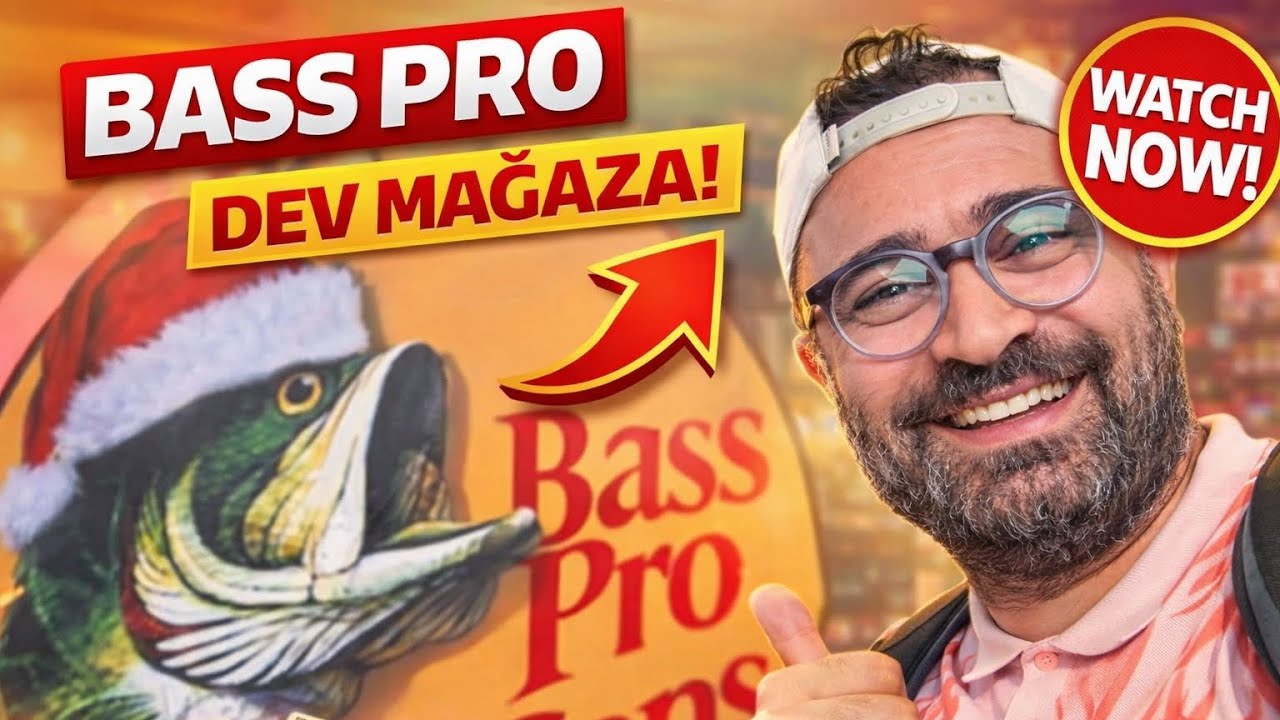 Amerika'da Dev Balikcilik Magazasi Bass Pro Shops Turu 🎣