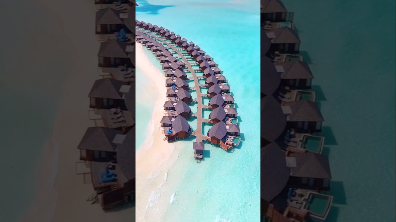 Best 5 stars luxury hotel in Maldives, Anantara. The most luxurious resort with private villa #hotel