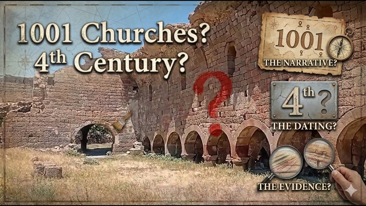 One Thousand and One Churches (Binbirkilise) Turkiye, An Engineer's Take #history #turkey #travel