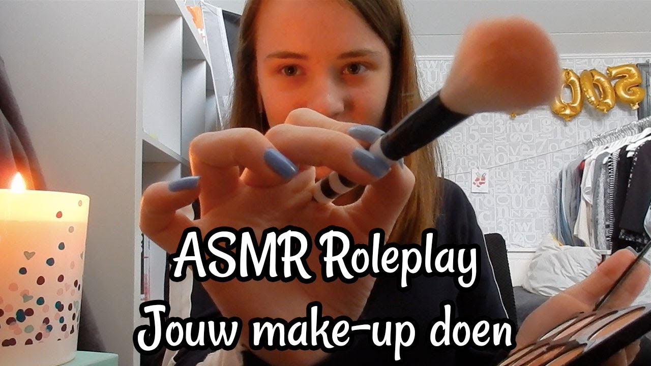 ASMR Roleplay: Jouw make-up doen voor Valentijn | Nederlands Dutch || ASMR Mandy Denise