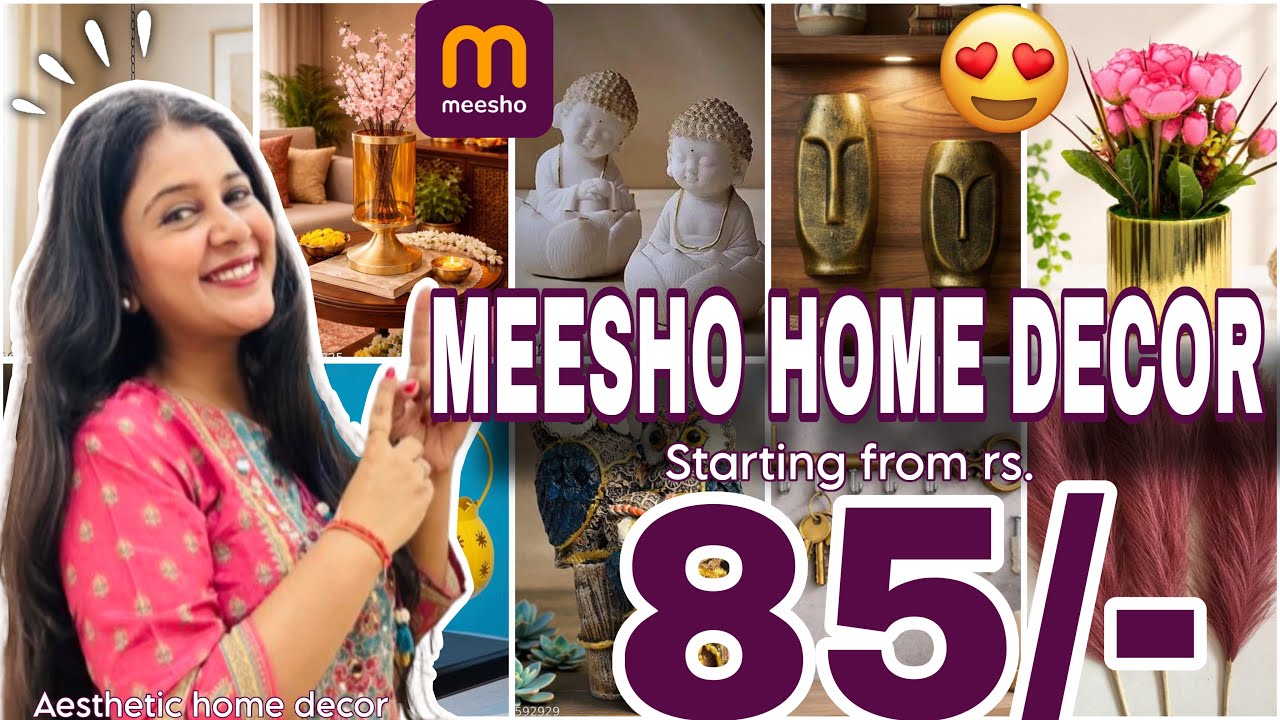 MEESHO Home Decor Haul | Part 2 | HOME DECORATING TIPS AND IDEAS | Affordable Collection Starting |