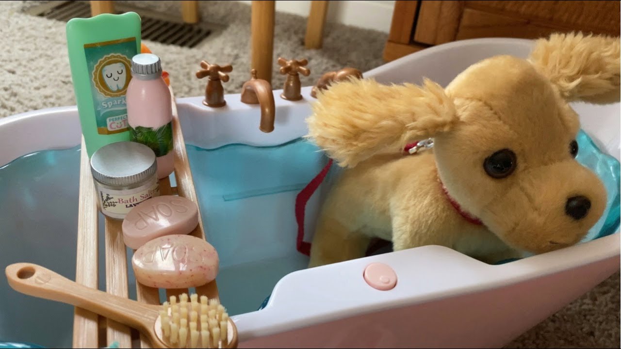 Our Generation Dog Bath | Pretend Play | Toy Unboxing