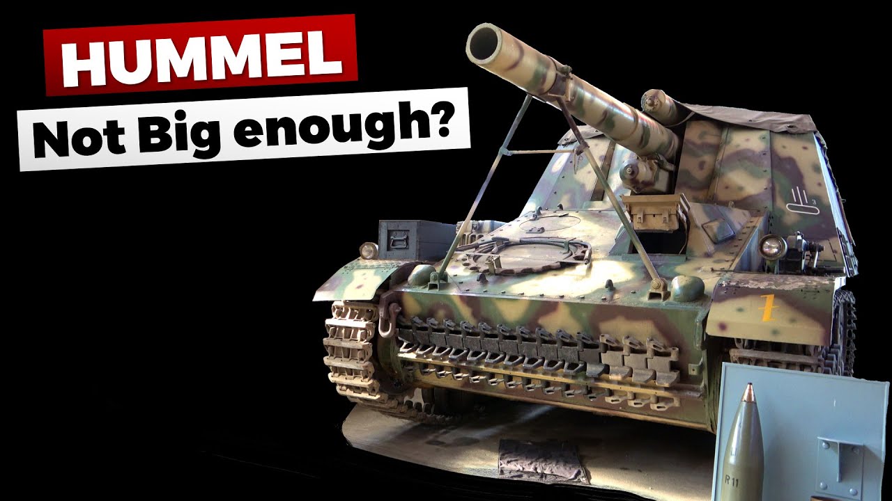 Hummel: Когда пушка выписывает чеки, шасси не может обналичить @DasPanzermuseum
