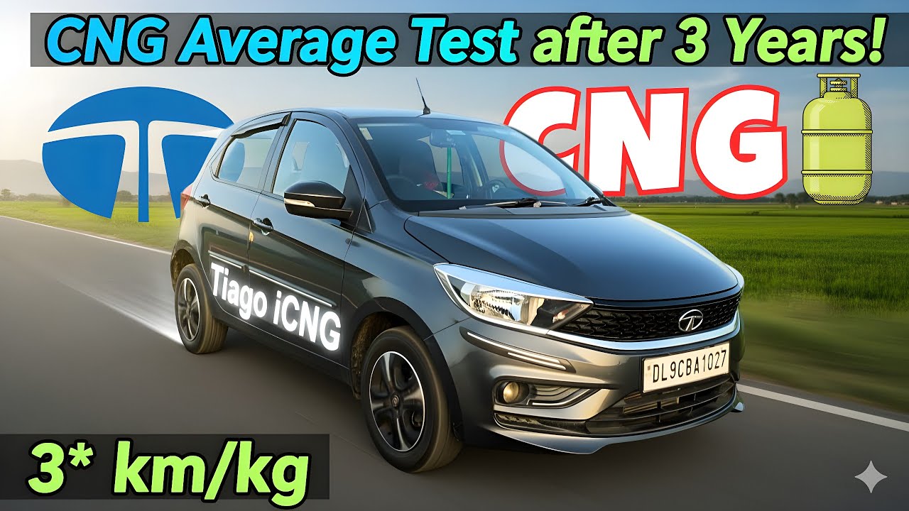 3 Year old TATA TIAGO CNG Mileage Test - What Went WRONG?