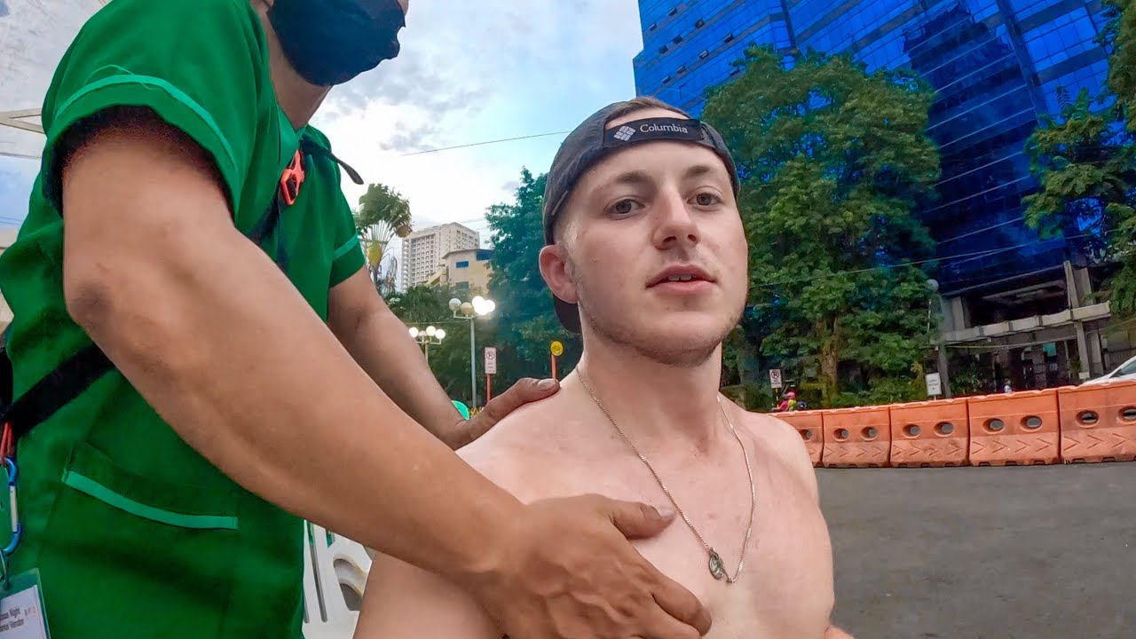 Filipino Masseuse Gets Too Close for Comfort in Davao 🇵🇭