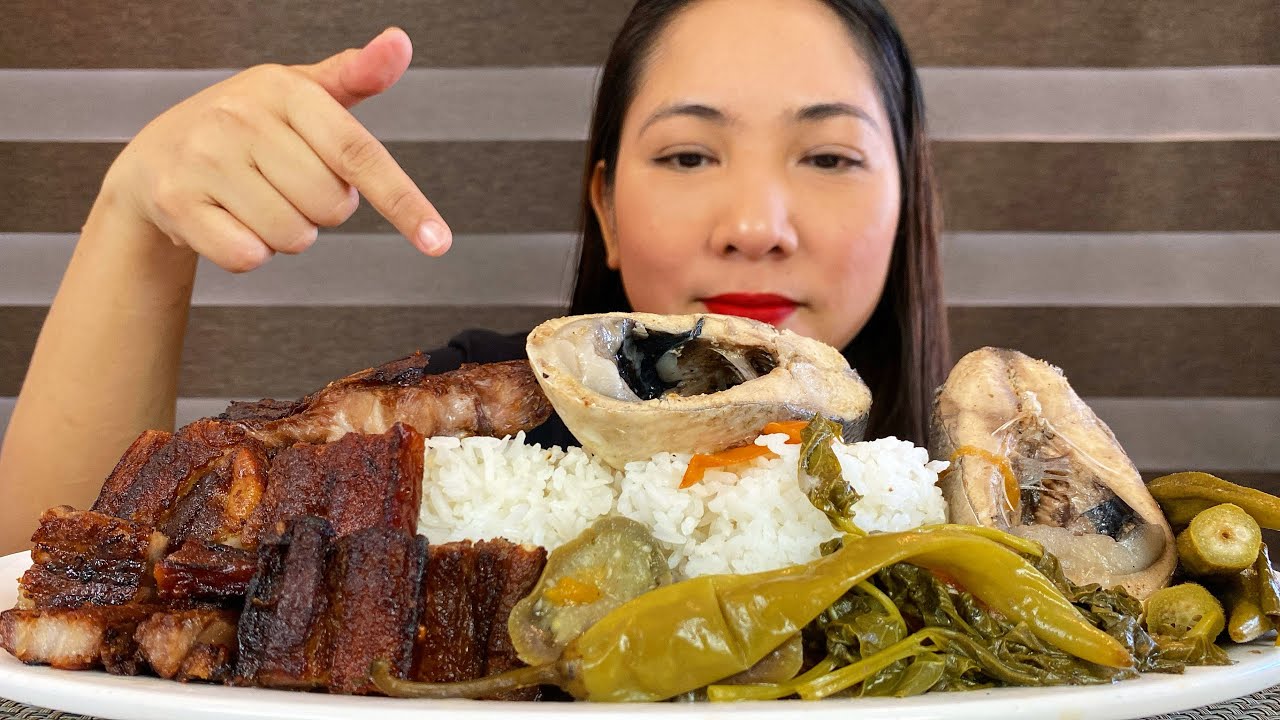 INIHAW NA LIEMPO AT SINIGANG NA BANGUS
