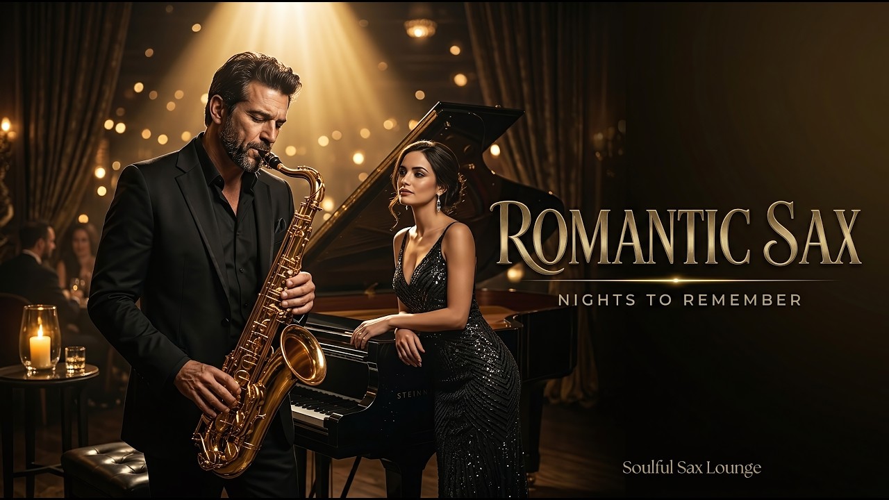 Soulful Sax Lounge 🌅 Evening Saxophone Music for Relaxation