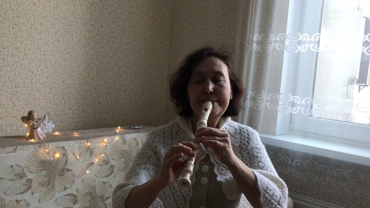 Рождественская песня (автор Василий Вихрев) - блокфлейта сопрано