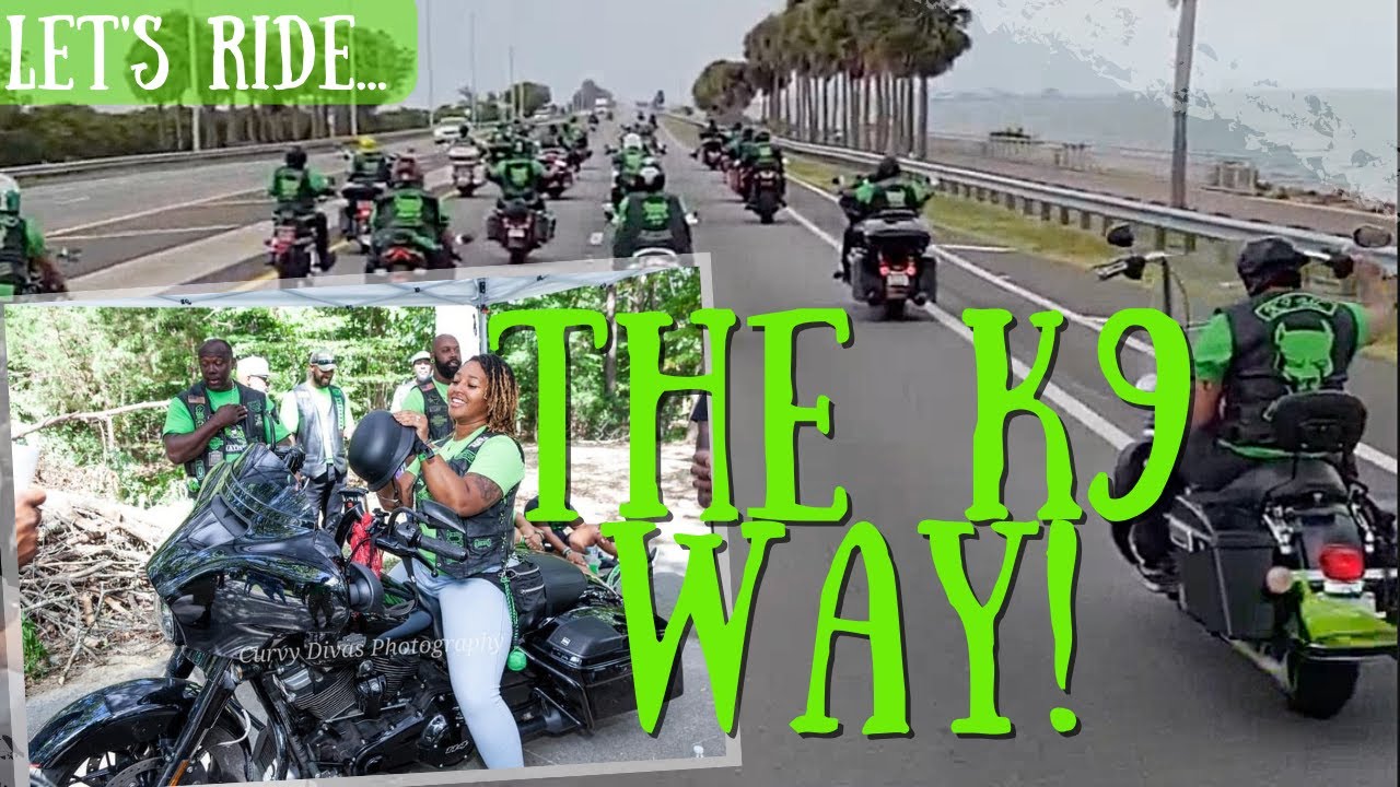 First time LEADING a LARGE ride 😬| 24th K9MC Anniversary Weekend 💚🖤| Let's Ride...DOGGY STYLE!