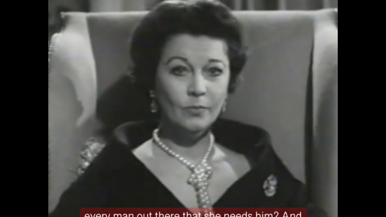 Vivien Leigh, &ldquo;I don&rsquo;t think men are all that important!&rdquo;