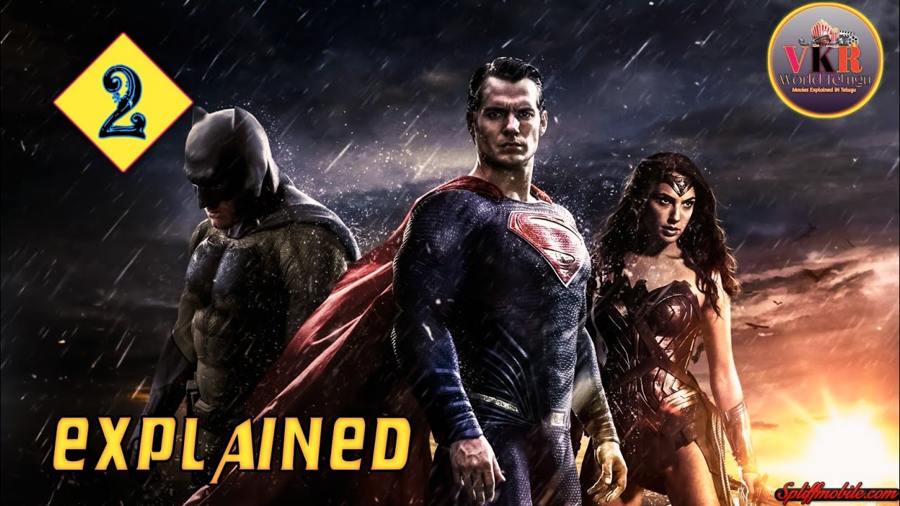 Batman Vs Superman: Dawn Of Justice 2016 Explianed Telugu | batman vs superman |vkr world telugu