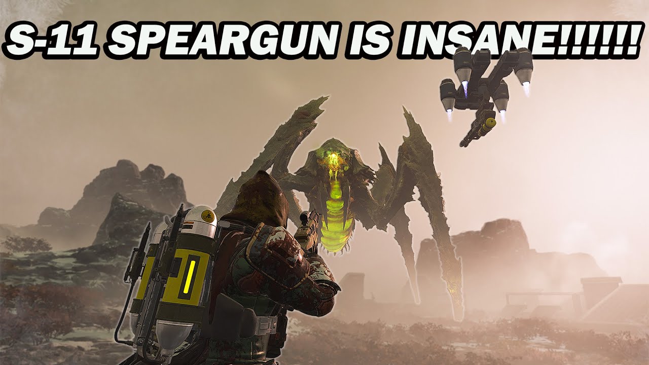 HELLDIVERS 2 -  THE S-11 SPEARGUN GAS BUILD IS BETTER THAN YOU THINK!!