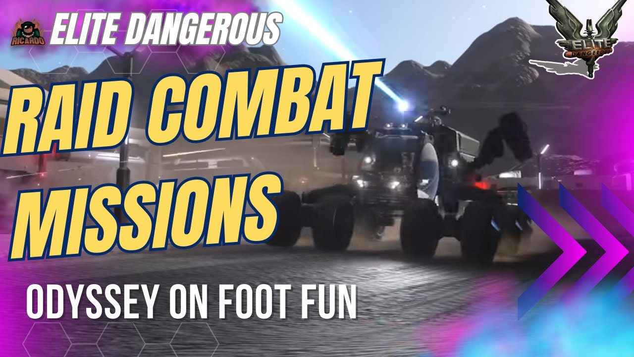 Elite Dangerous Odyssey: On-Foot RAID Missions and Epic Looting Adventures!
